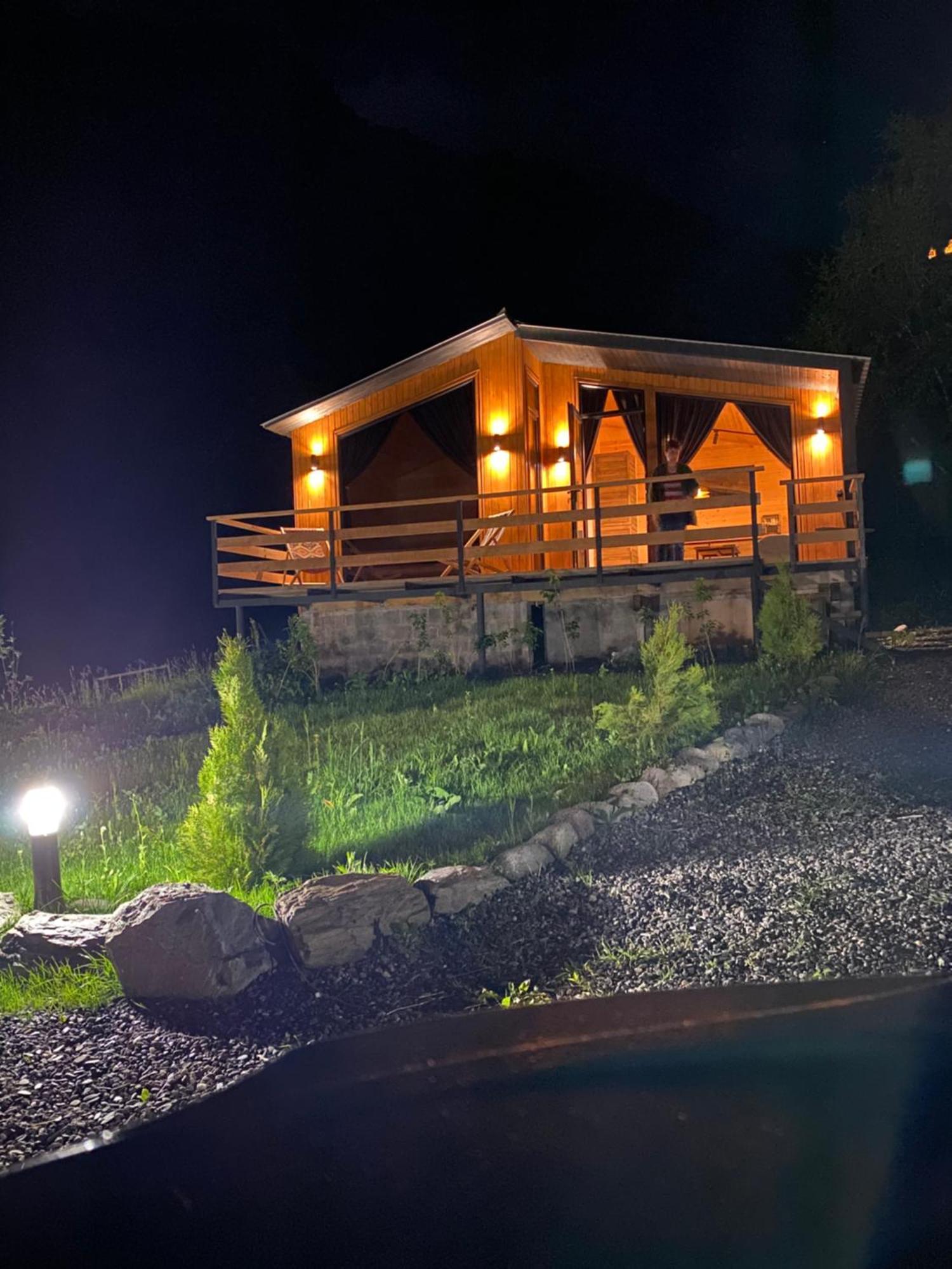 Little Wood House Gergeti Villa Stepantsminda Exterior photo